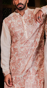 Load image into Gallery viewer, Polli Katha Kantha Kurta