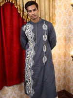 Load image into Gallery viewer, Girik - khadi panjabi