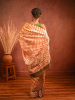 Load image into Gallery viewer, Shapla Phul (block print saree)