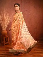 Load image into Gallery viewer, Shapla Phul (block print saree)