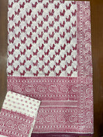 Load image into Gallery viewer, Bankura Ghora (Cotton block print saree)