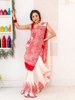 Load image into Gallery viewer, Sankha Block 1 - Red (silk)