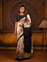 Load image into Gallery viewer, Jagannath and Nartaki Batik Silk