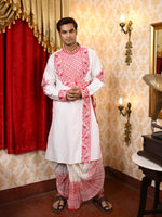 Load image into Gallery viewer, Vikram - cotton silk panjabi