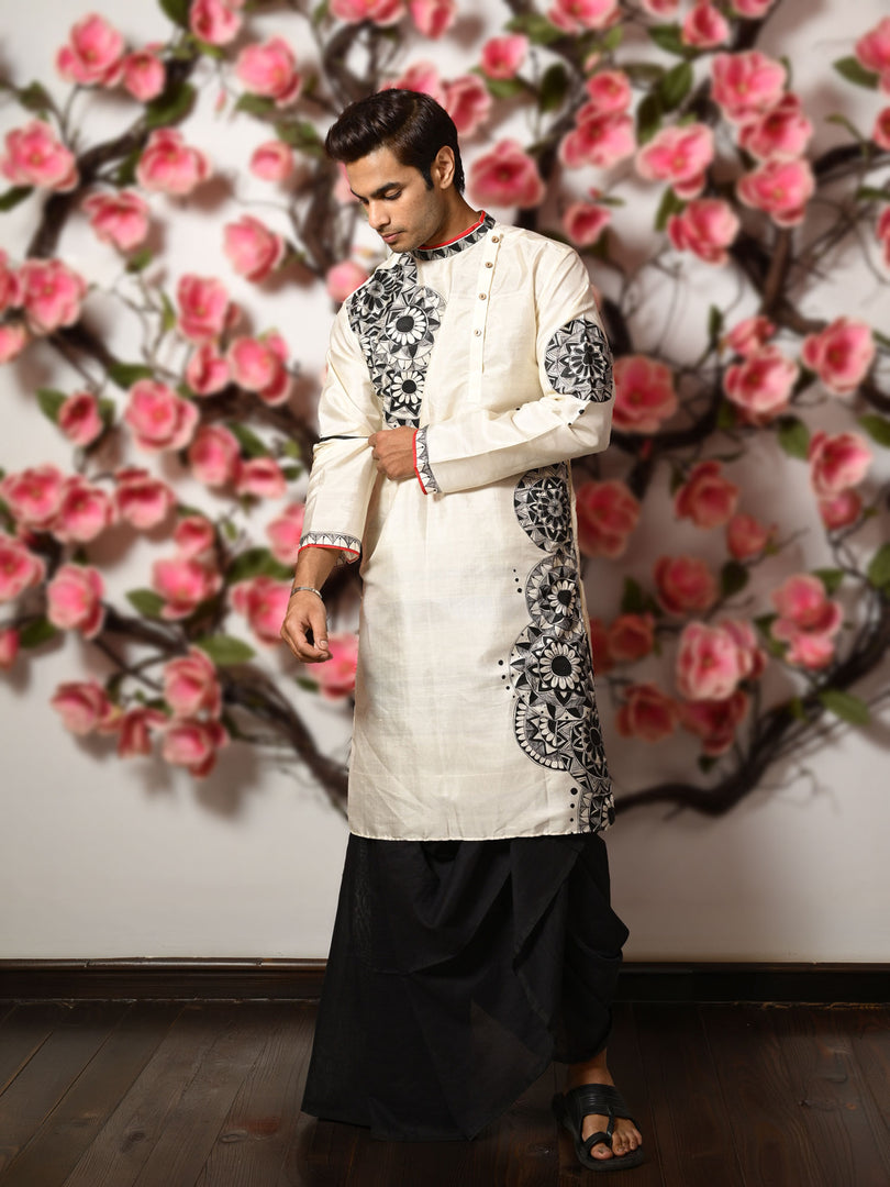 Kiran 1 - katan silk panjabi