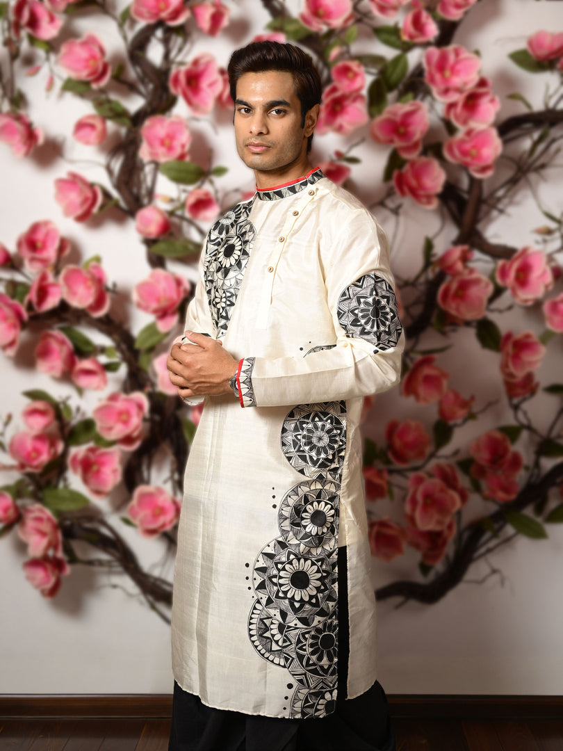 Kiran 1 - katan silk panjabi