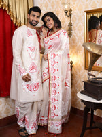 Load image into Gallery viewer, Mrinalini - alpona saree