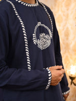 Load image into Gallery viewer, Mrinal 3 - khadi panjabi (Blue)