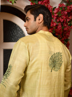 Load image into Gallery viewer, Monstera cutwork duet set - Green