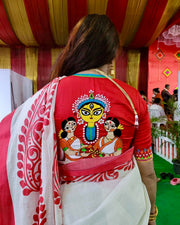 Custom designer blouse from best saree boutique in Kolkata – handcrafted fit