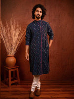 Load image into Gallery viewer, Hateu Ikat Kurta - Red
