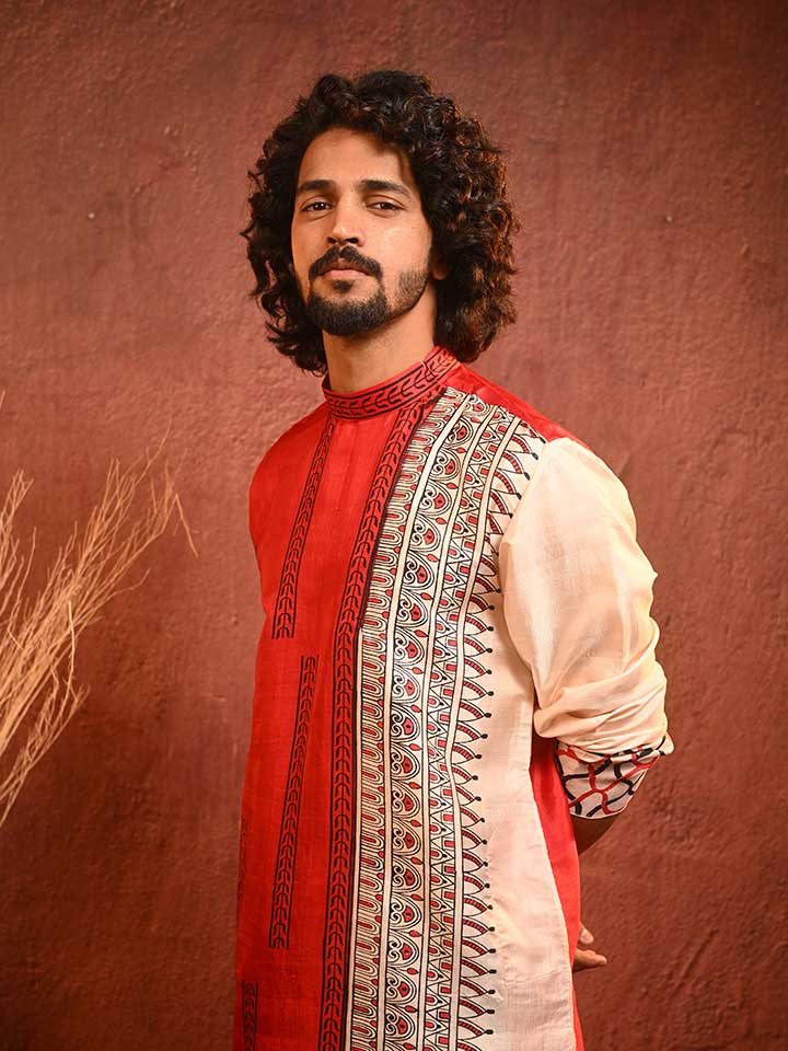 Gauri Kurta - Red
