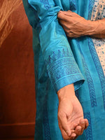 Load image into Gallery viewer, Gauri Kurta - Blue