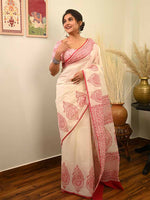 Load image into Gallery viewer, Sankha Block 2 - Red (cotton)
