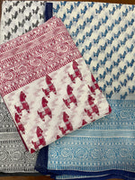 Load image into Gallery viewer, Bankura Ghora (Cotton block print saree)