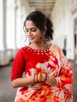 Load image into Gallery viewer, Mirror blouse - Big diamonds
