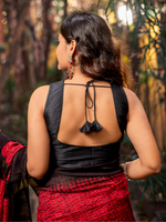 Load image into Gallery viewer, Plain deep neck blouse | Ichchhapuron
