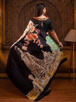 Load image into Gallery viewer, Jagannath and Nartaki Batik Silk