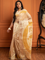 Load image into Gallery viewer, Vasudha - alpona saree
