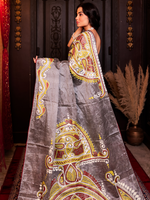 Load image into Gallery viewer, Kubera - alpona saree
