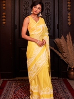 Load image into Gallery viewer, Veena - alpona saree
