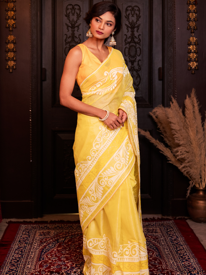 Veena - alpona saree