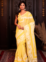 Load image into Gallery viewer, Veena - alpona saree
