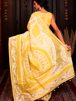 Load image into Gallery viewer, Veena - alpona saree

