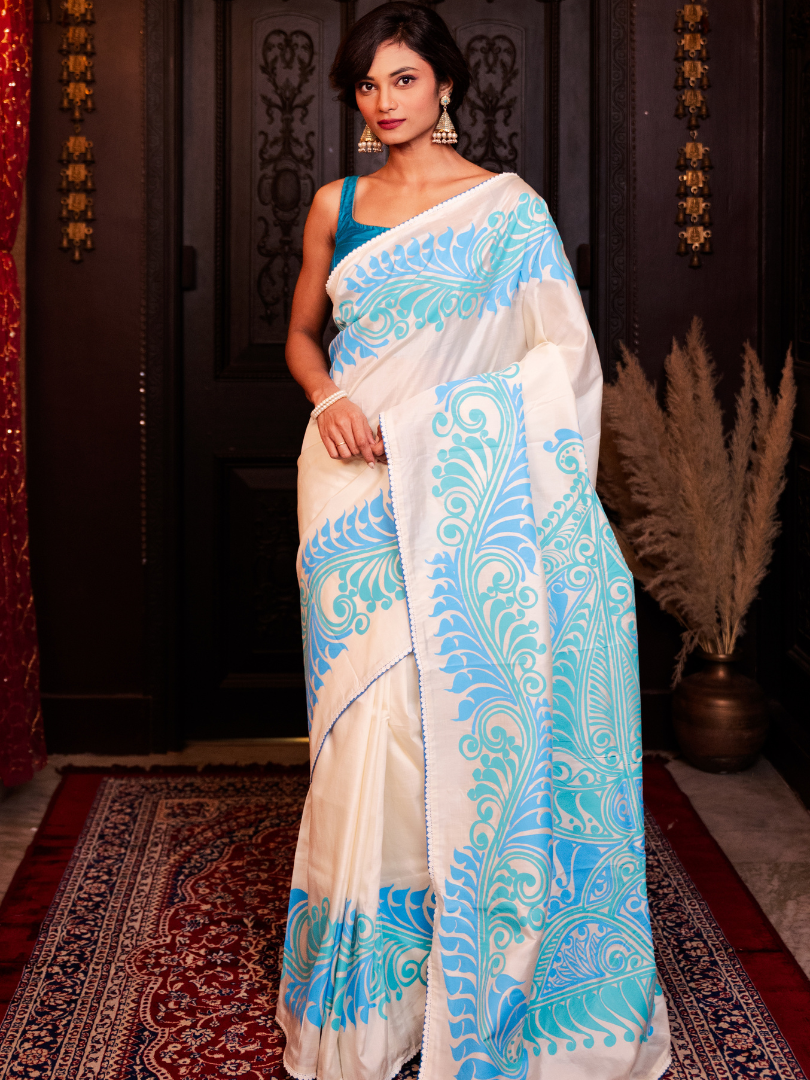 Dhara - alpona saree