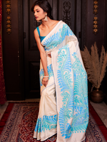 Load image into Gallery viewer, Dhara - alpona saree
