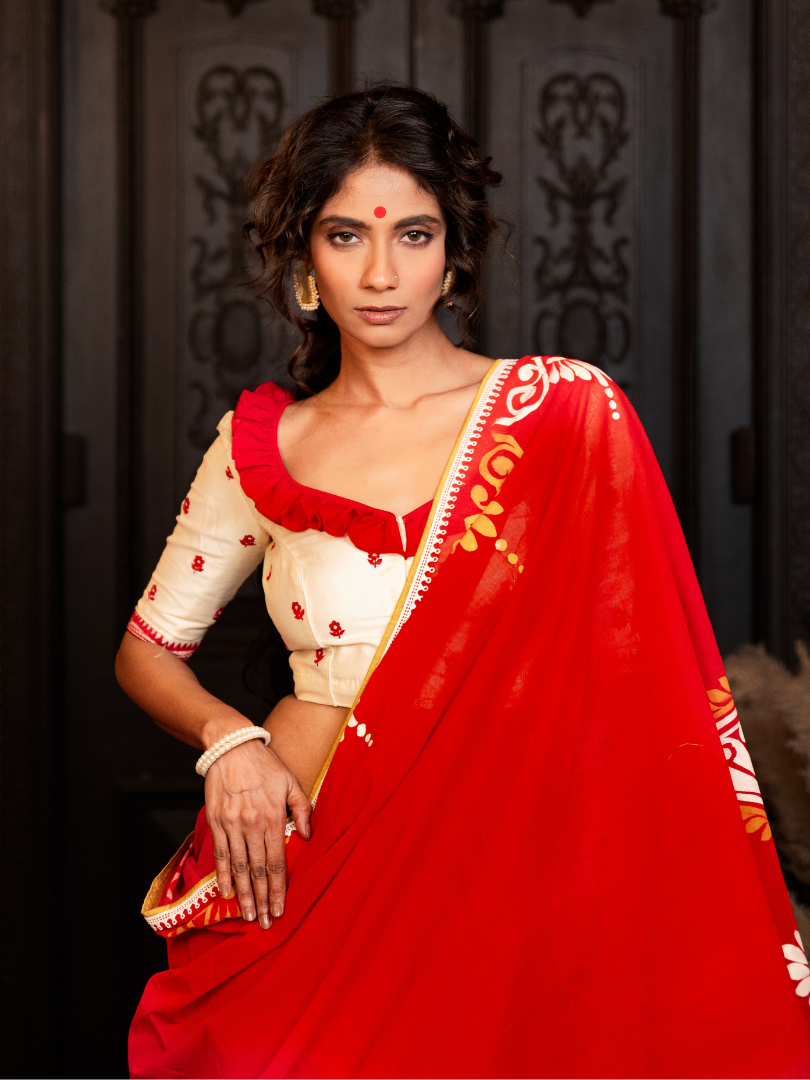 Rohini - alpona saree