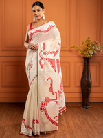 Load image into Gallery viewer, Shree - alpona saree
