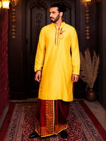 Load image into Gallery viewer, Durga embroidered panjabi