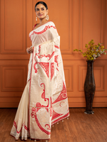 Load image into Gallery viewer, Shree - alpona saree
