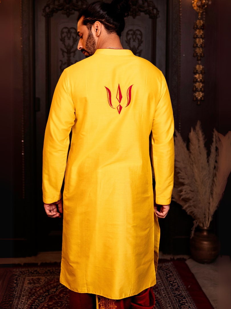 Durga embroidered panjabi