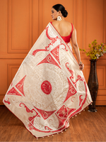 Load image into Gallery viewer, Shree - alpona saree
