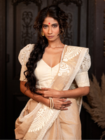 Load image into Gallery viewer, Baani - alpona saree
