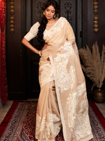 Load image into Gallery viewer, Baani - alpona saree
