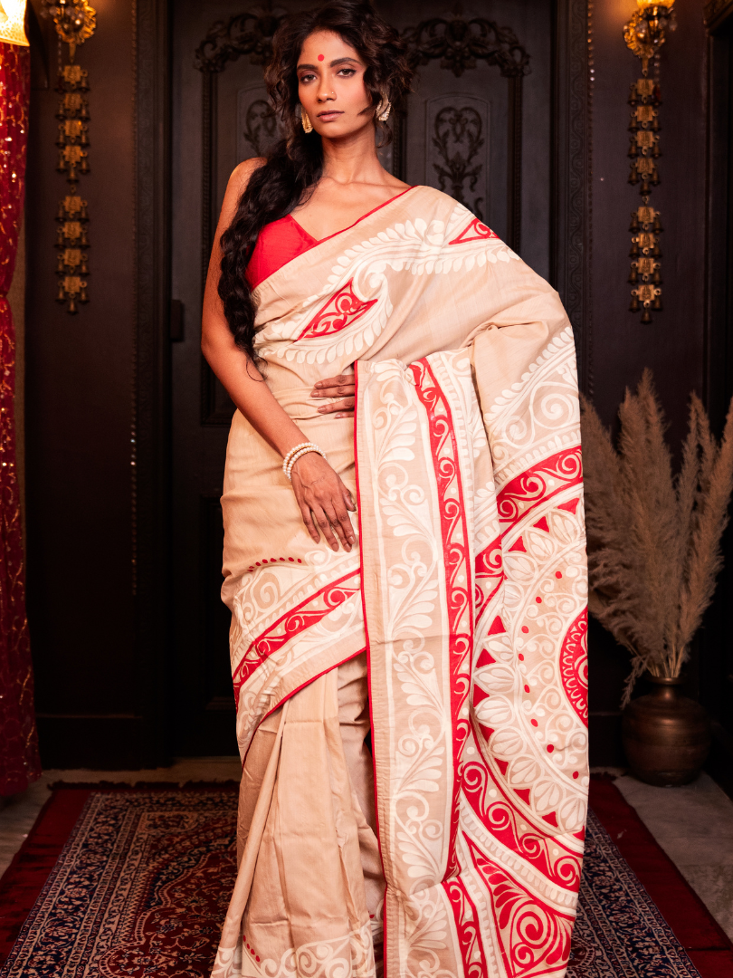 Ambika - alpona saree