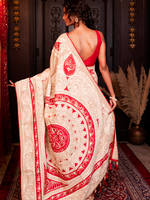 Load image into Gallery viewer, Ambika - alpona saree
