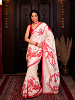 Load image into Gallery viewer, Daksha - alpona saree
