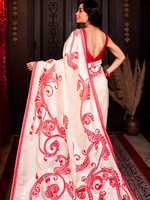 Load image into Gallery viewer, Daksha - alpona saree

