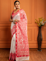 Load image into Gallery viewer, Chunimukto - Madhubani saree
