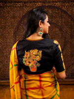 Load image into Gallery viewer, Van Gogh's Sunflowers - Kantha embroidered Blouse