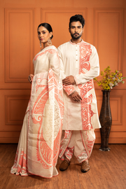 Handloom sarees online India – boutique collection styled for festivals | Duet Collection | Ichchhapuron