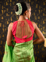 Load image into Gallery viewer, Plain deep neck blouse | Ichchhapuron
