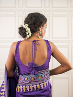 Load image into Gallery viewer, Plain deep neck blouse | Ichchhapuron
