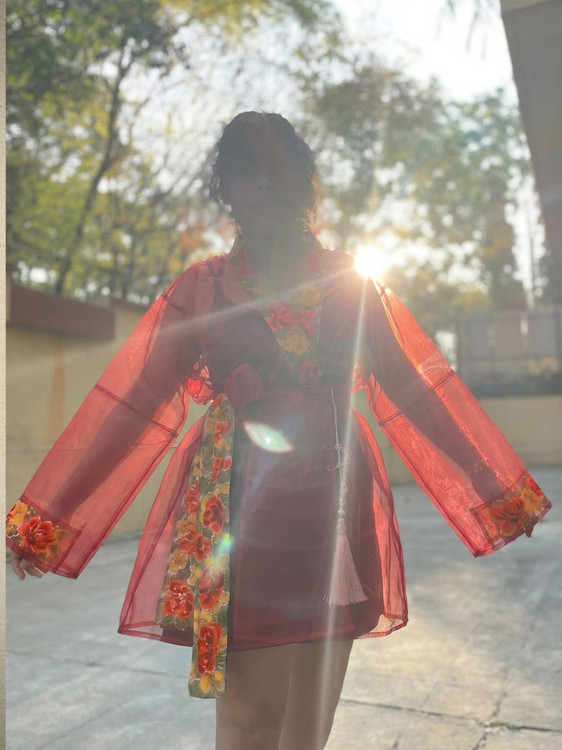 Classic Hanbok in Organza