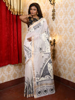 Load image into Gallery viewer, Ahana - chanderi alpona saree
