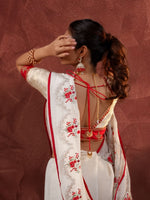 Load image into Gallery viewer, Dola cotton satin blouse - Cream
